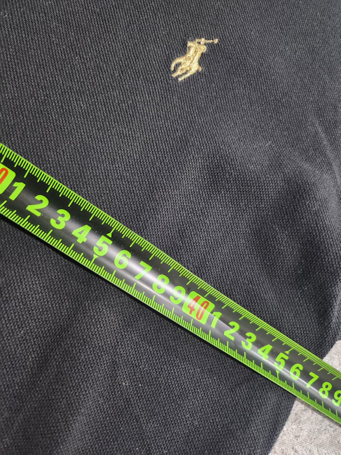 **폴로 랄프로렌 베이지 반팔 카라티 (L) 상품이미지8