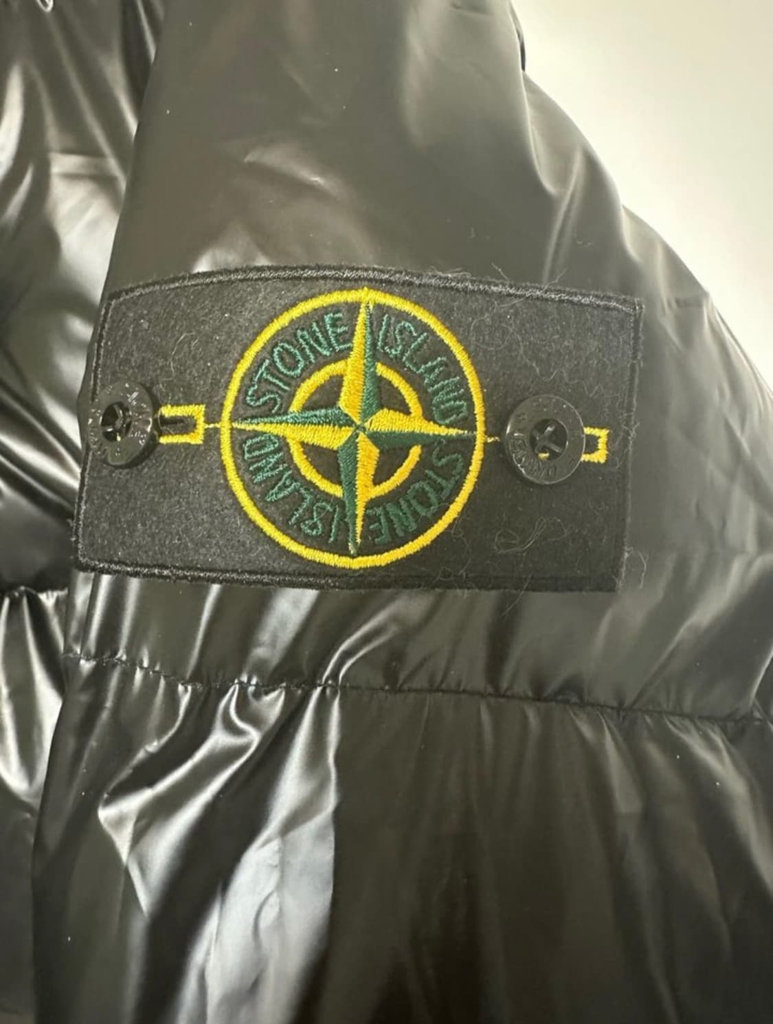 스톤아일랜드 블랙 패딩 점퍼 상품이미지5