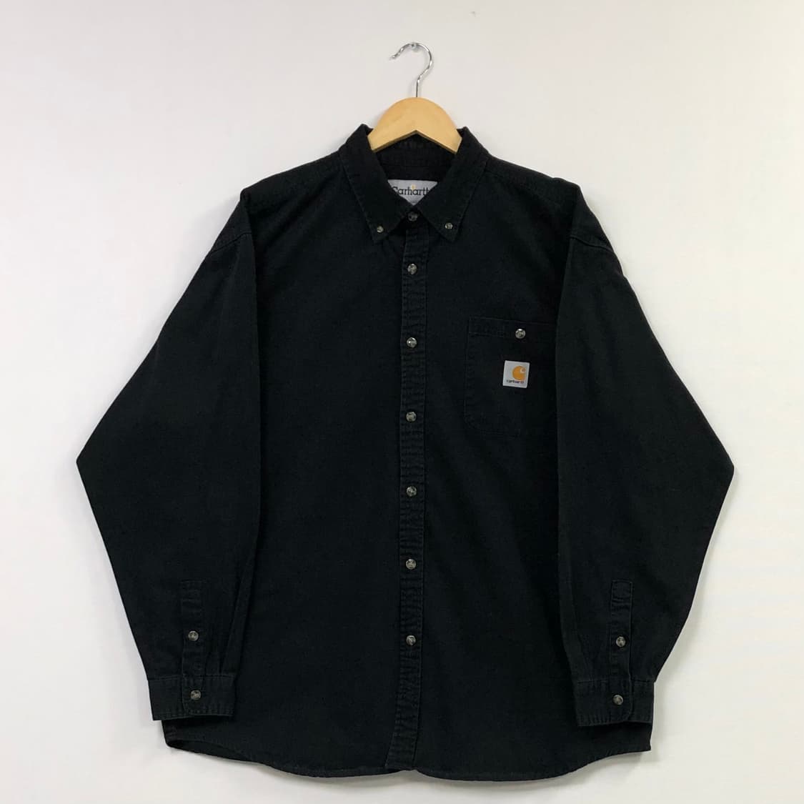 XL 칼하트 블랙 워크 셔츠 상품이미지2