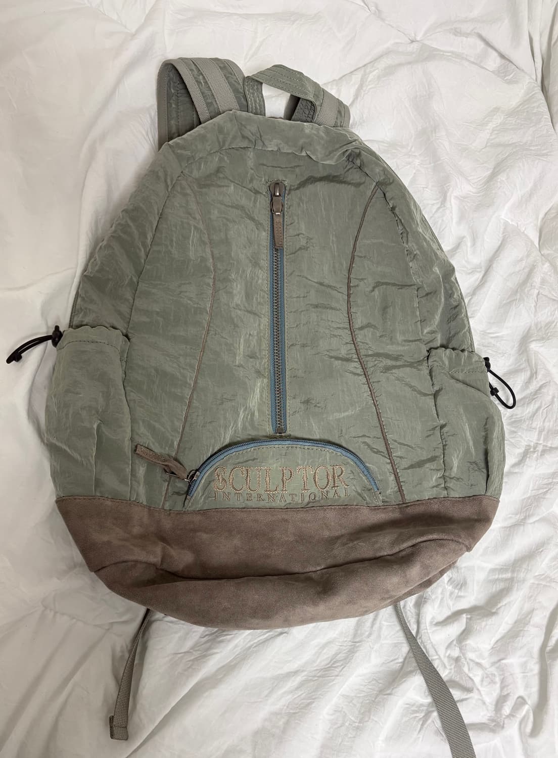 스컬프터 올드스쿨 슬라우치 백팩 세이지 상품이미지2