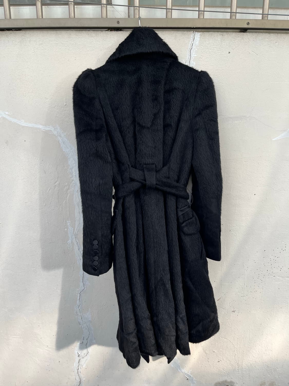 퍼프 숄더 롱코트 상품이미지4