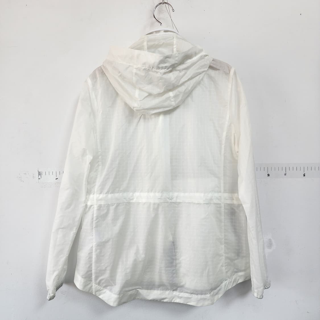 아이더 바람막이 화이트 후드 자켓 상품이미지4