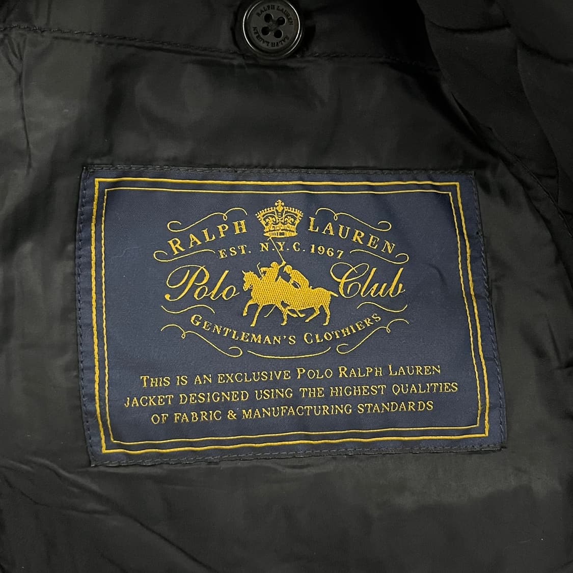 [정품/XL] 폴로 랄프로렌 퀼팅 자켓 블랙 b19 상품이미지7