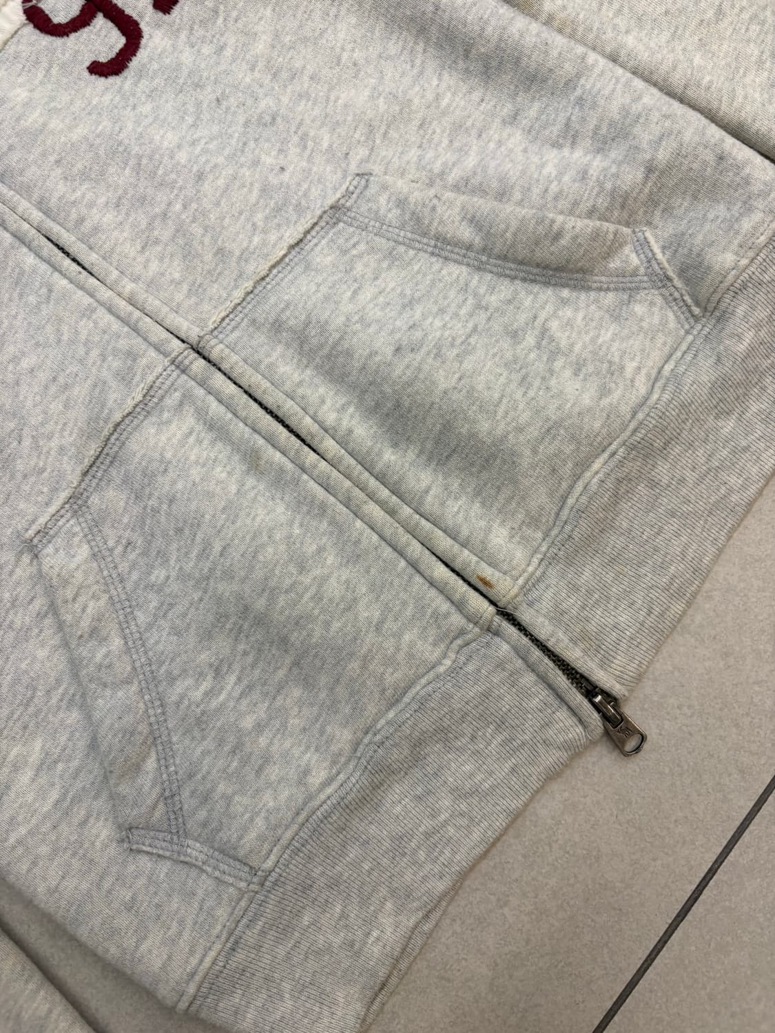 아베크롬비 92 그레이 후드집업 상품이미지5