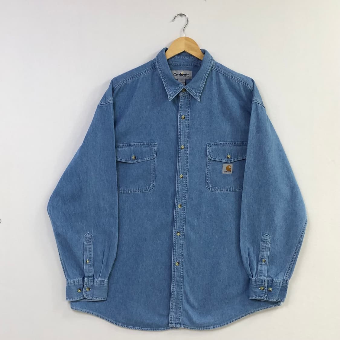 Xxl 칼하트 데님 셔츠 상품이미지2