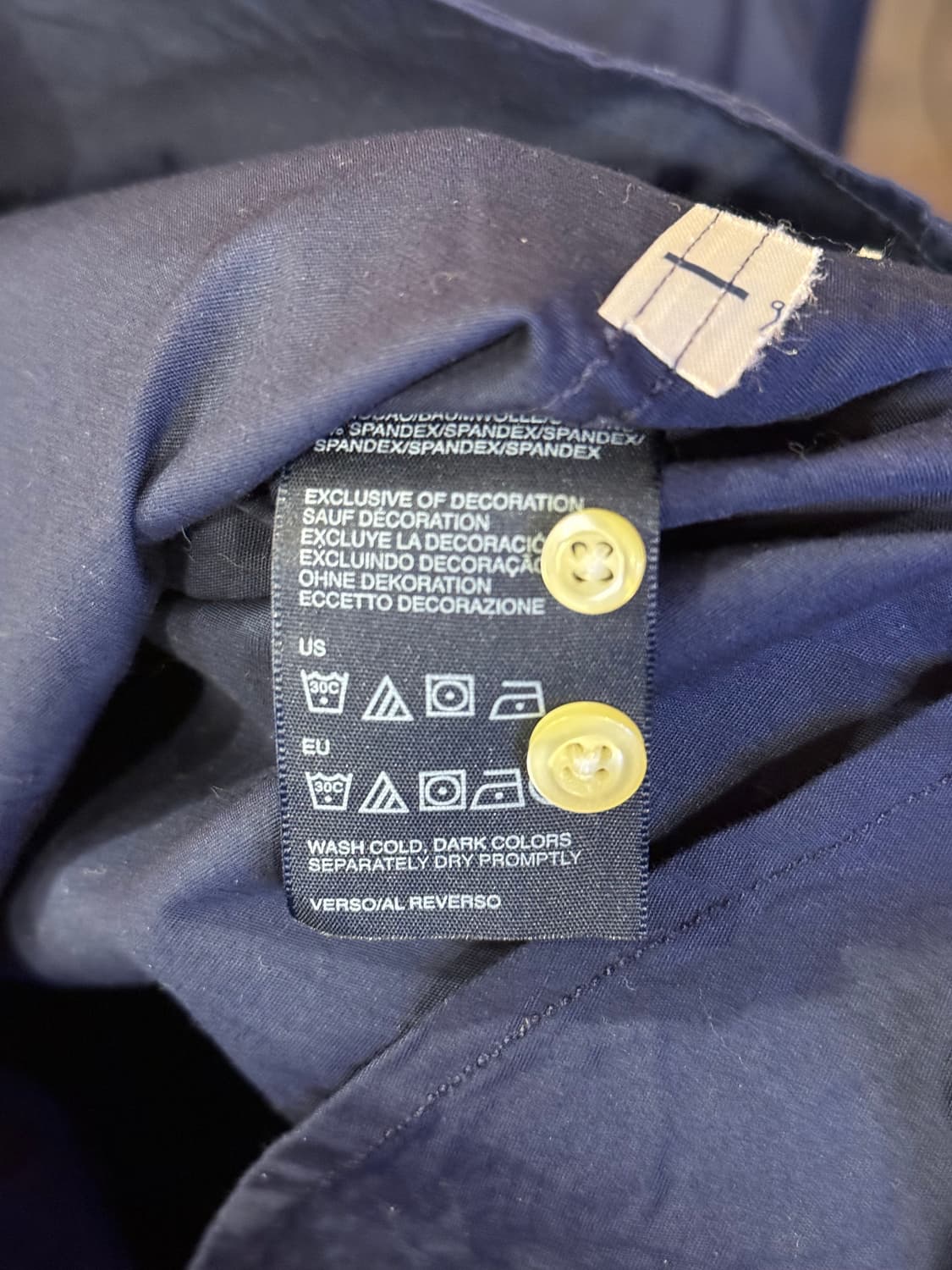 타미힐피거 네이비 셔츠 상품이미지3