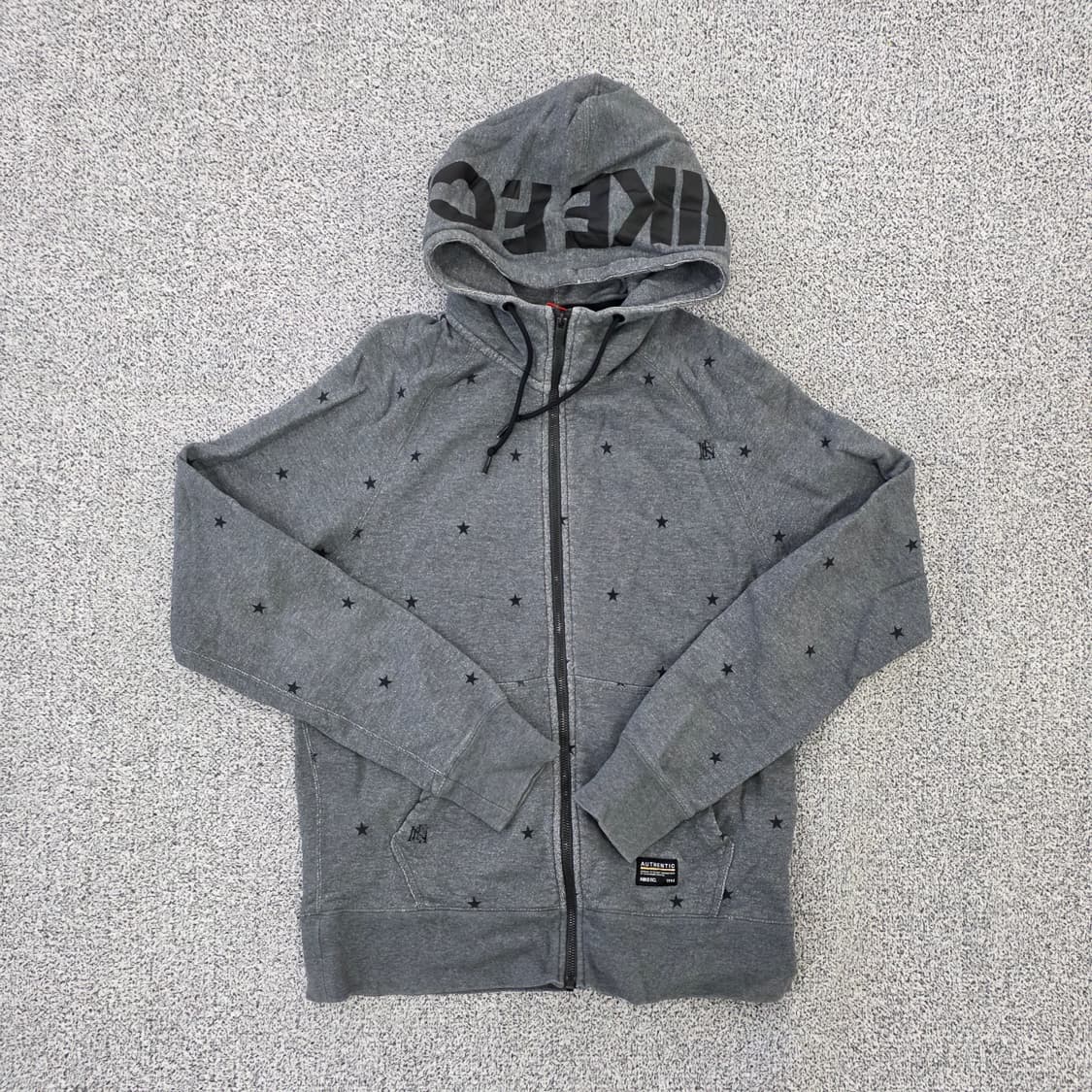 [L] 나이키 패턴 자수 후드집업 자켓 0121J 상품이미지1