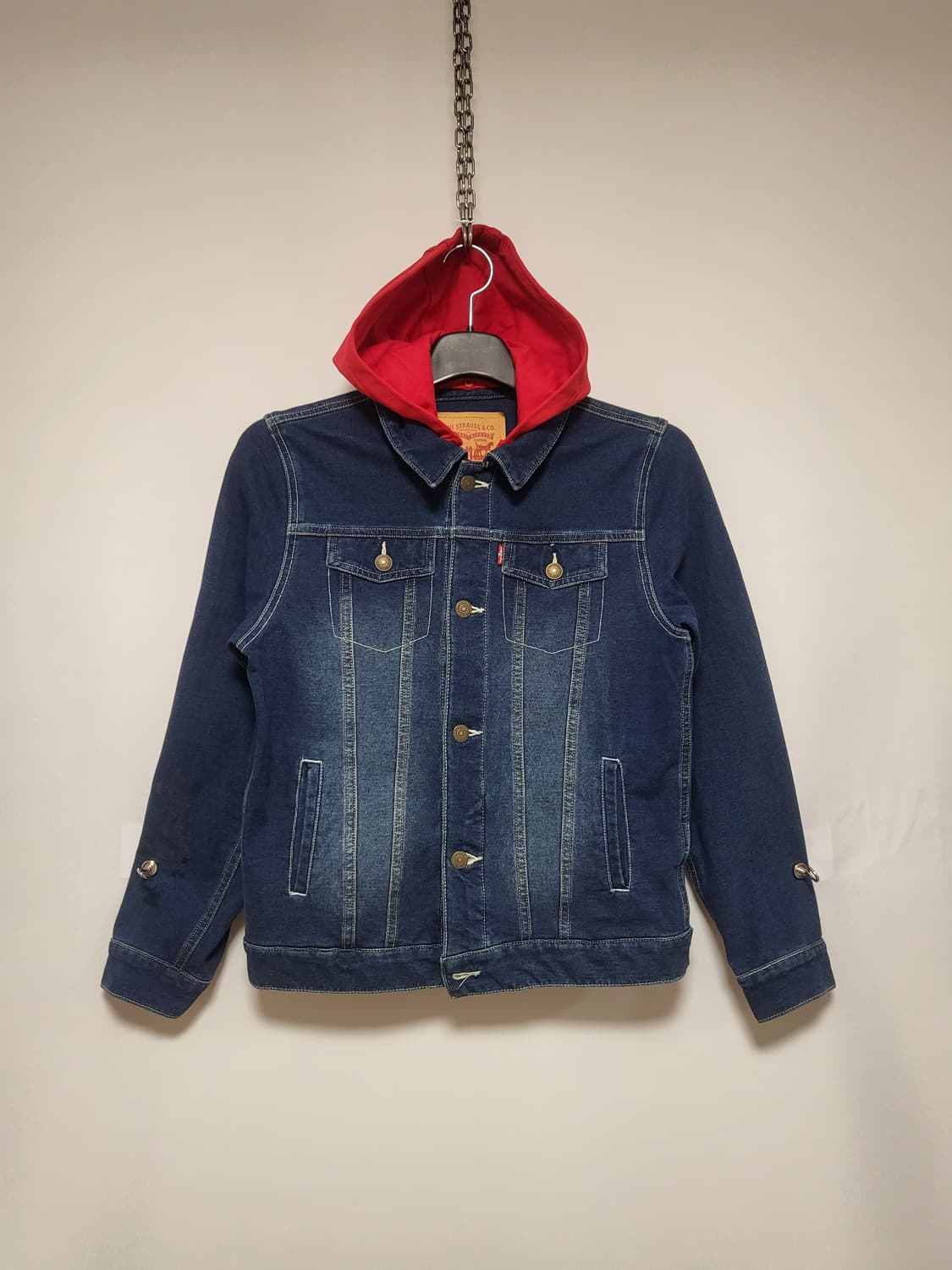 리바이스키즈 후드 트래커 데님자켓 (12-13) 상품이미지1