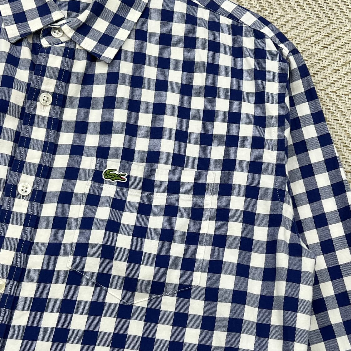 라코스테 체크 셔츠 r3524 상품이미지4