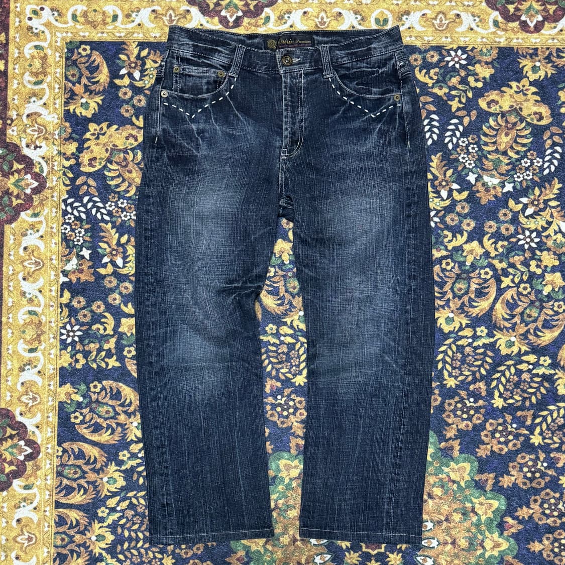 [재패니즈]Oririn Premium GemStone 젬스톤 데님팬츠 상품이미지4