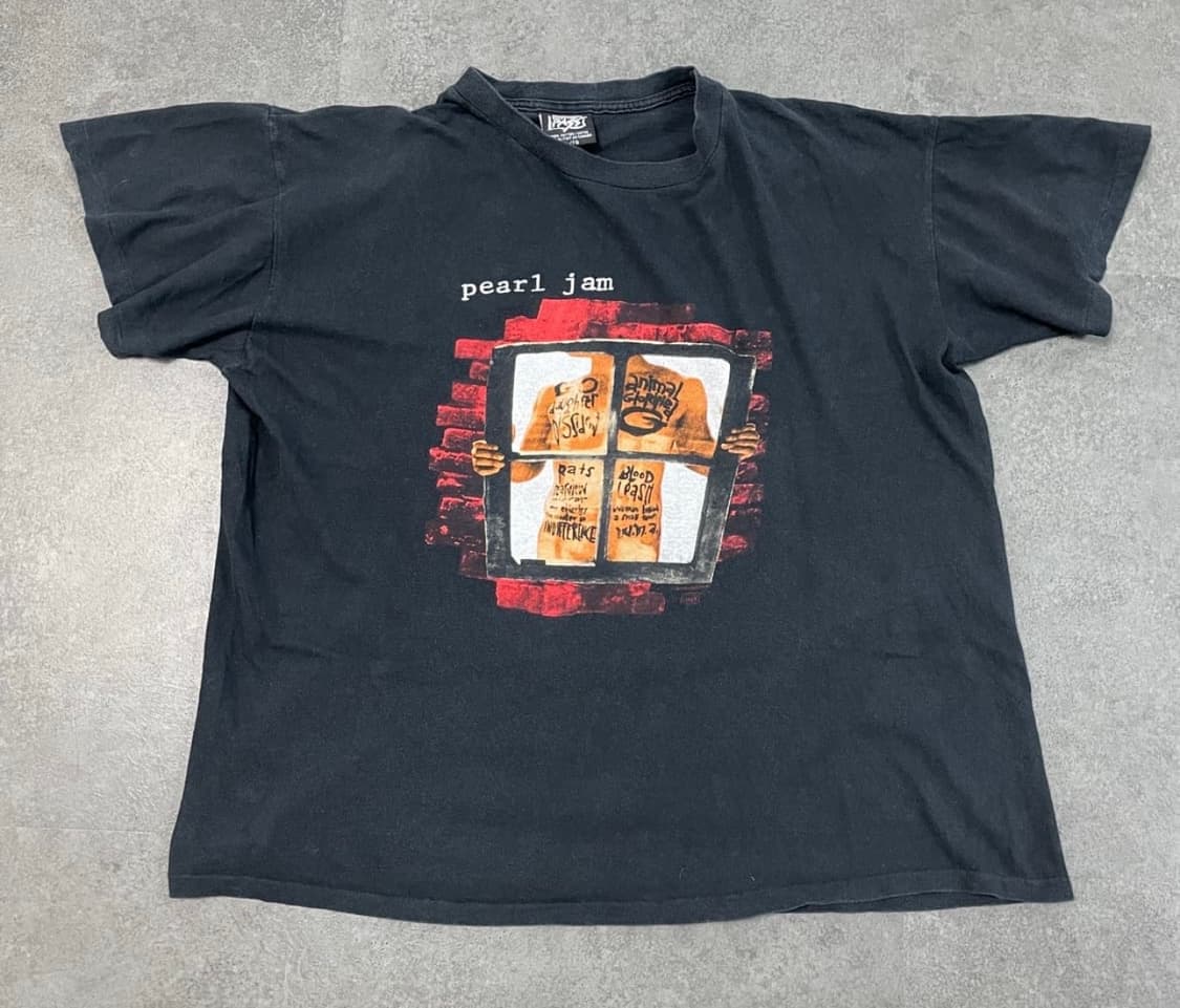 1993 펄잼 밴드티셔츠'windowpain' 빈티지 xl 상품이미지1