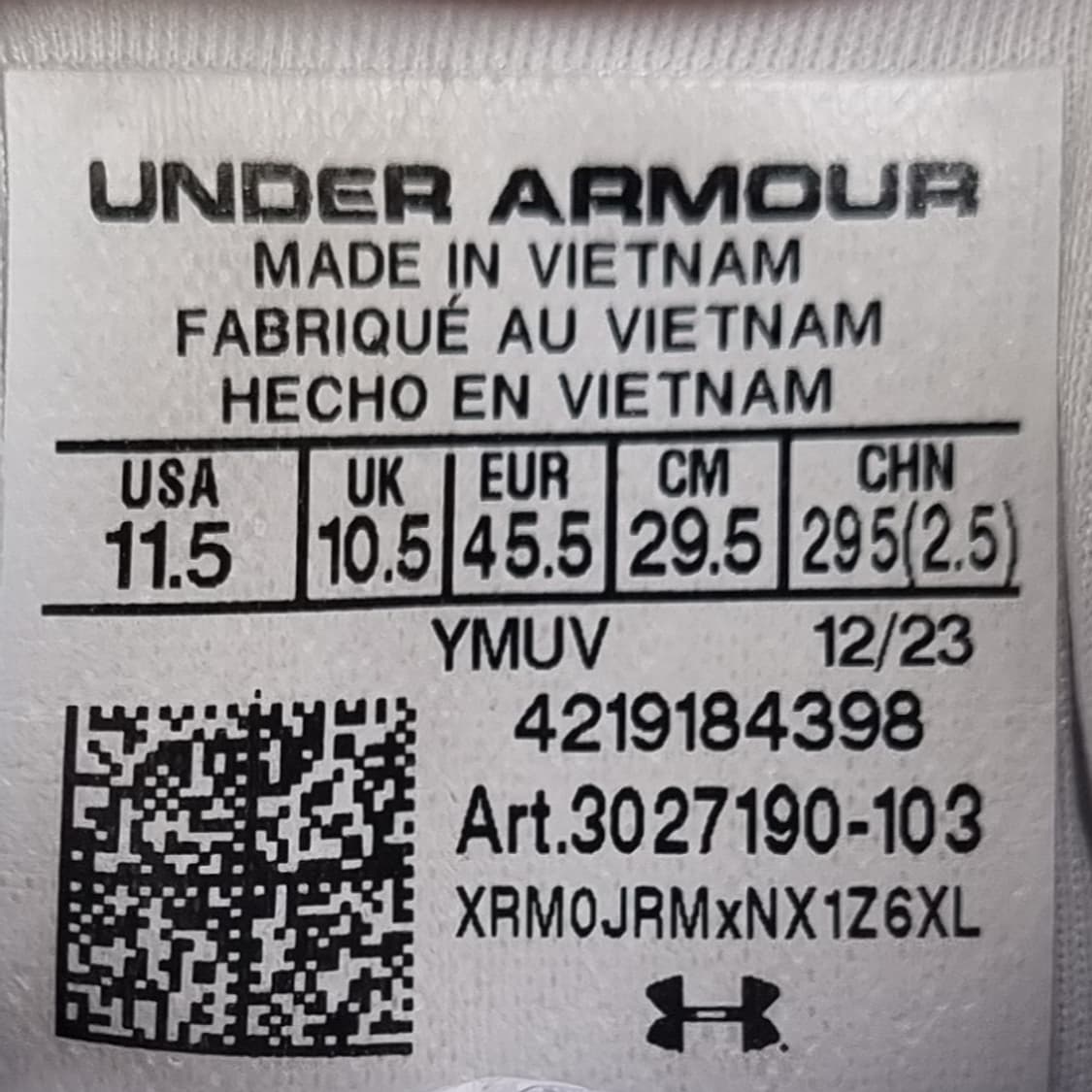 언더아머 인피니티 프로 남성런닝화295 상품이미지6