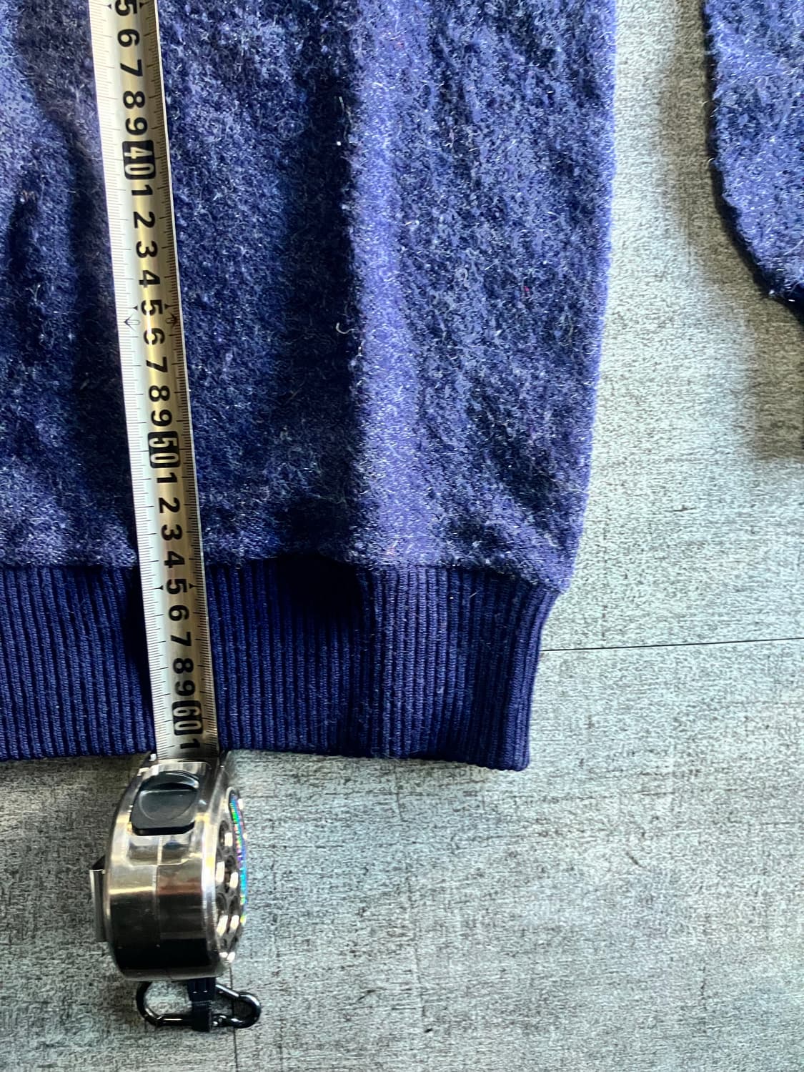 일본빈티지 Blackmik 올드스쿨아메카지 혁오풍 브이넥 부클니트 상품이미지3