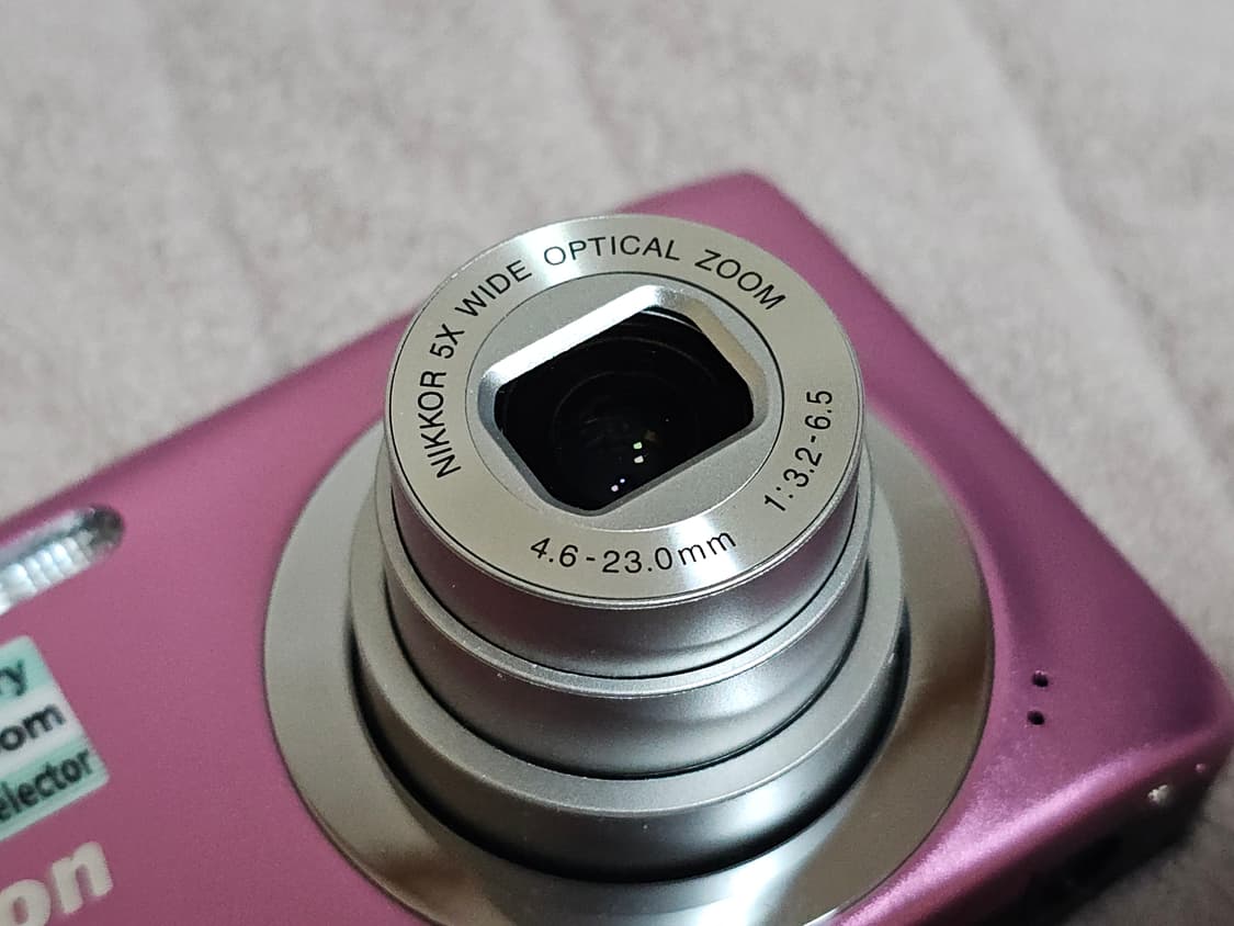 니콘 쿨픽스 S2600 핑크색 디지털 카메라 상품이미지8
