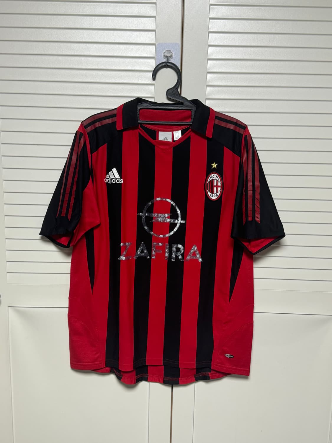 05-06 AC밀란 홈 이디다스 유니폼 반팔 노마킹 상품이미지1
