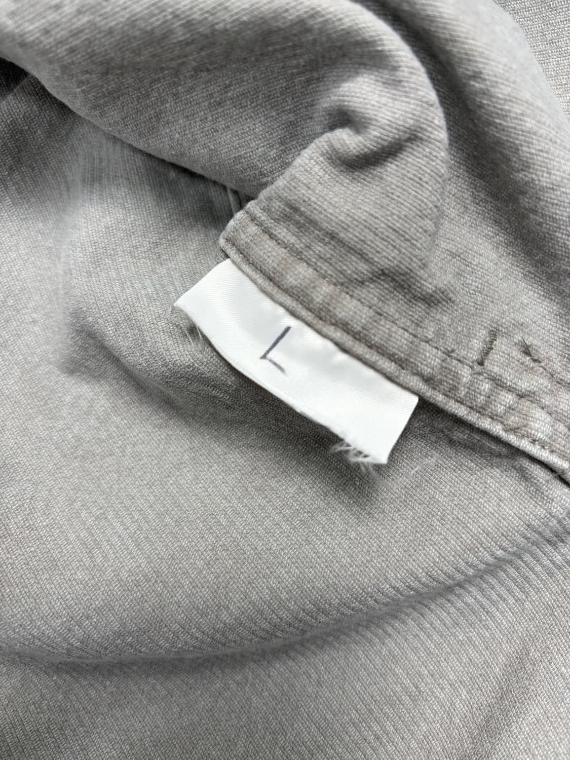 웰던 골덴 셔츠 L 멜란지 그레이 상품이미지6