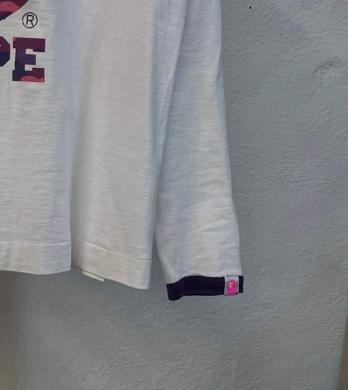 딱붙핏 베이프 링거 롱슬리브 티셔츠 상품이미지7