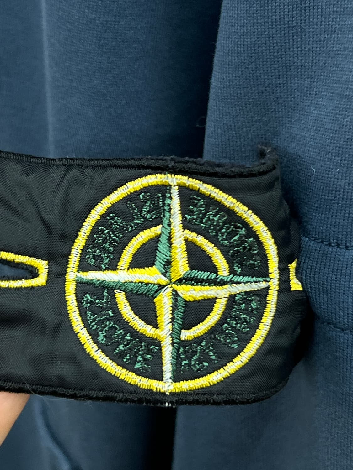 스톤아일랜드 와펜 애쉬블루 후드집업 상품이미지8