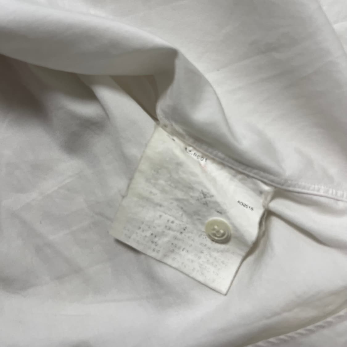 Comme des Garçons white logo shirt  상품이미지6