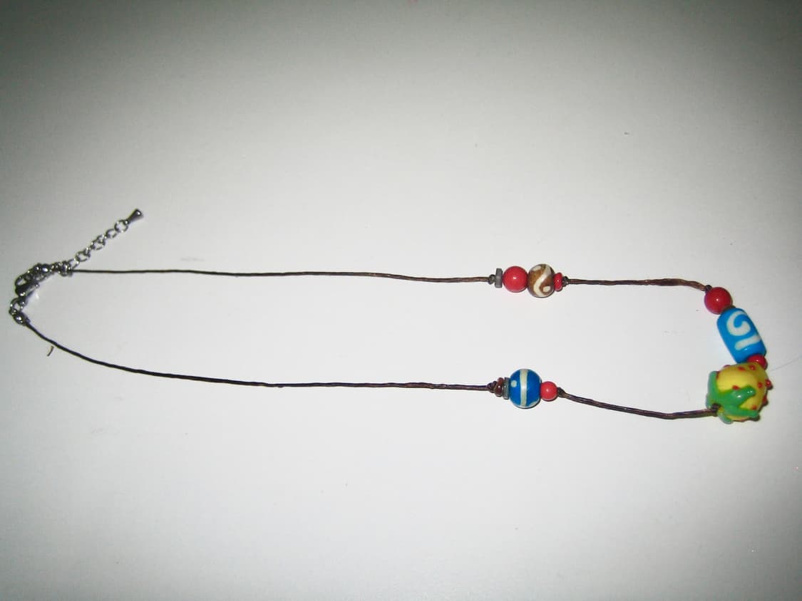 레몬 딸기덩굴 목걸이 Lemon strawberry necklace 상품이미지3