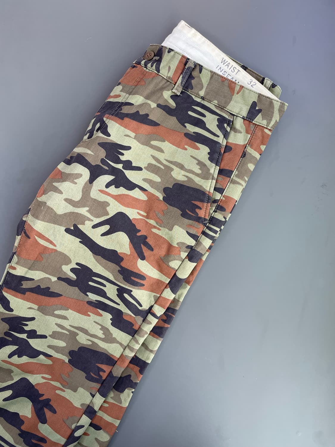 [32] RRL 더블알엘 밀리터리 카모 팬츠 상품이미지4