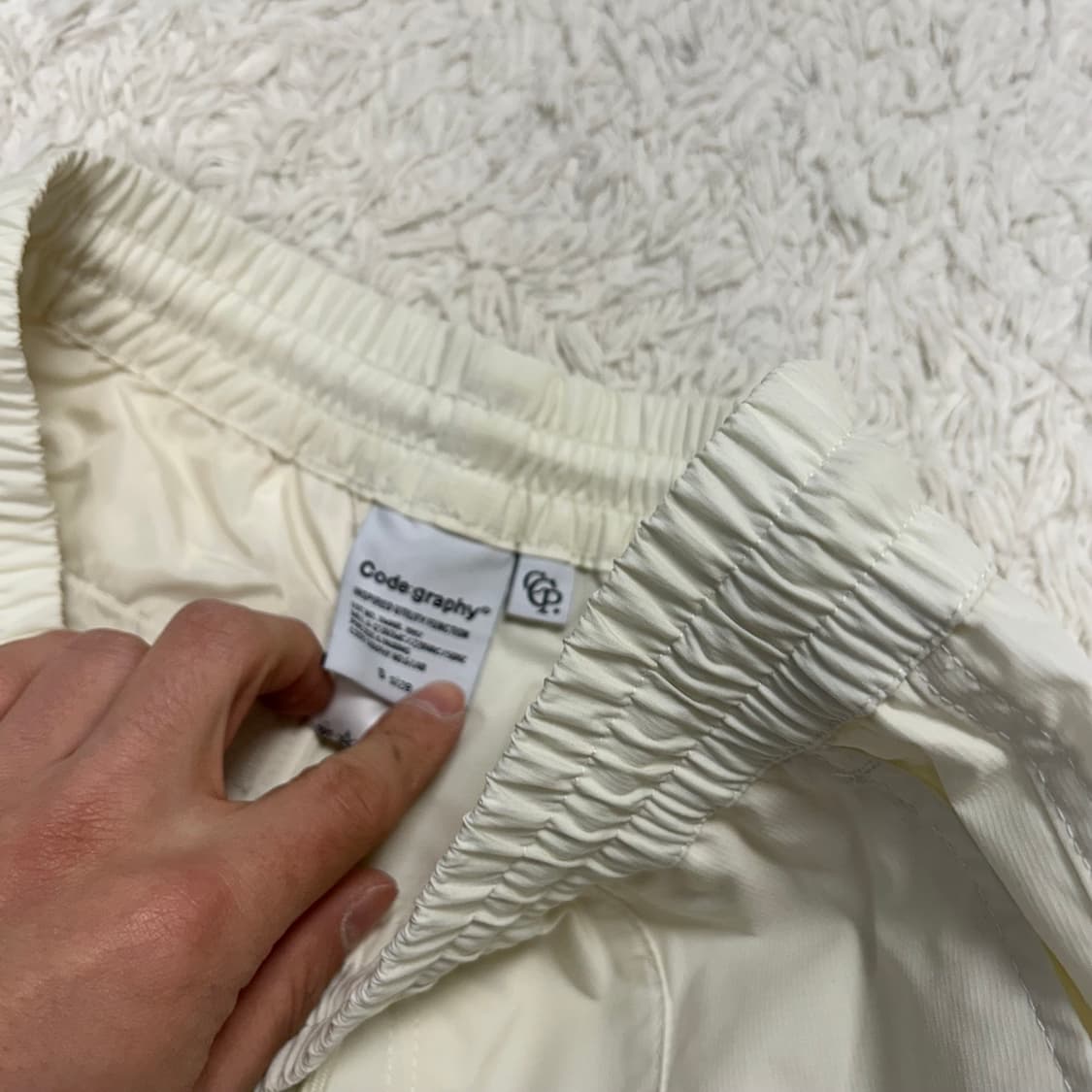 코드그라피 우븐팬츠 (새상품) 상품이미지3