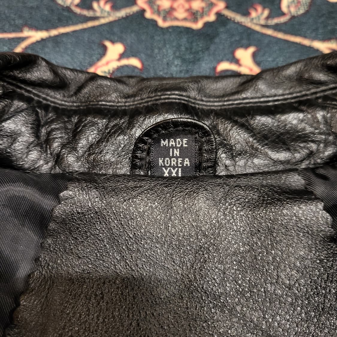 리얼 레더 롱 자켓 (XXL) 상품이미지6