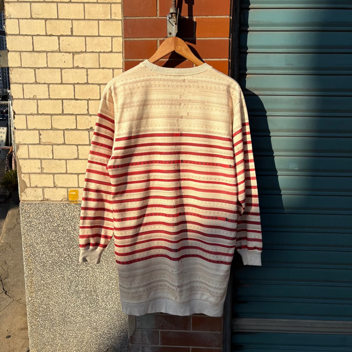 00s 장폴고티에 치수 프린팅 롱 스웻셔츠 상품이미지8