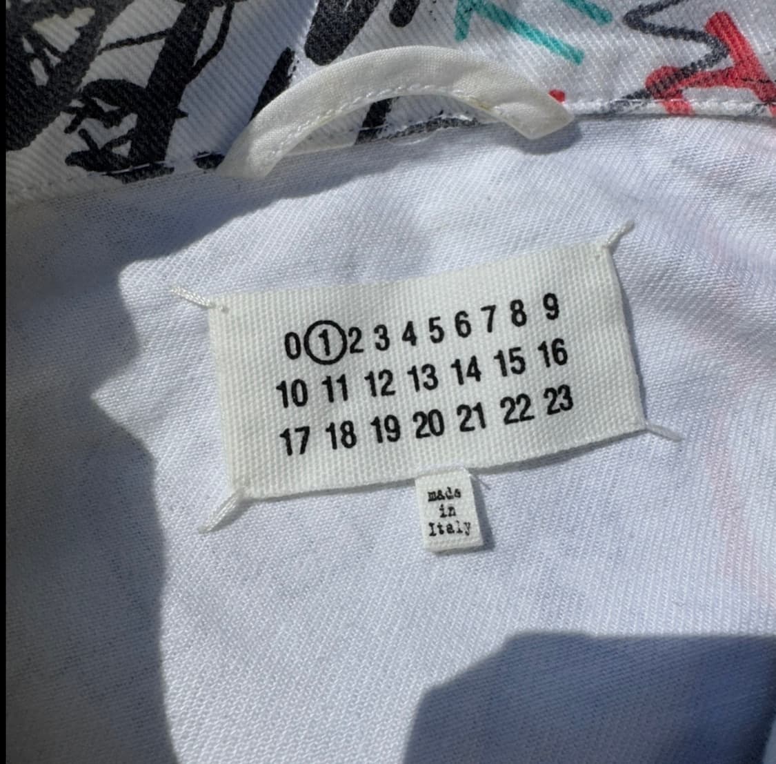 [XL] Masion Margiela 메종 마르지엘라 그래피티 데님자켓  상품이미지9