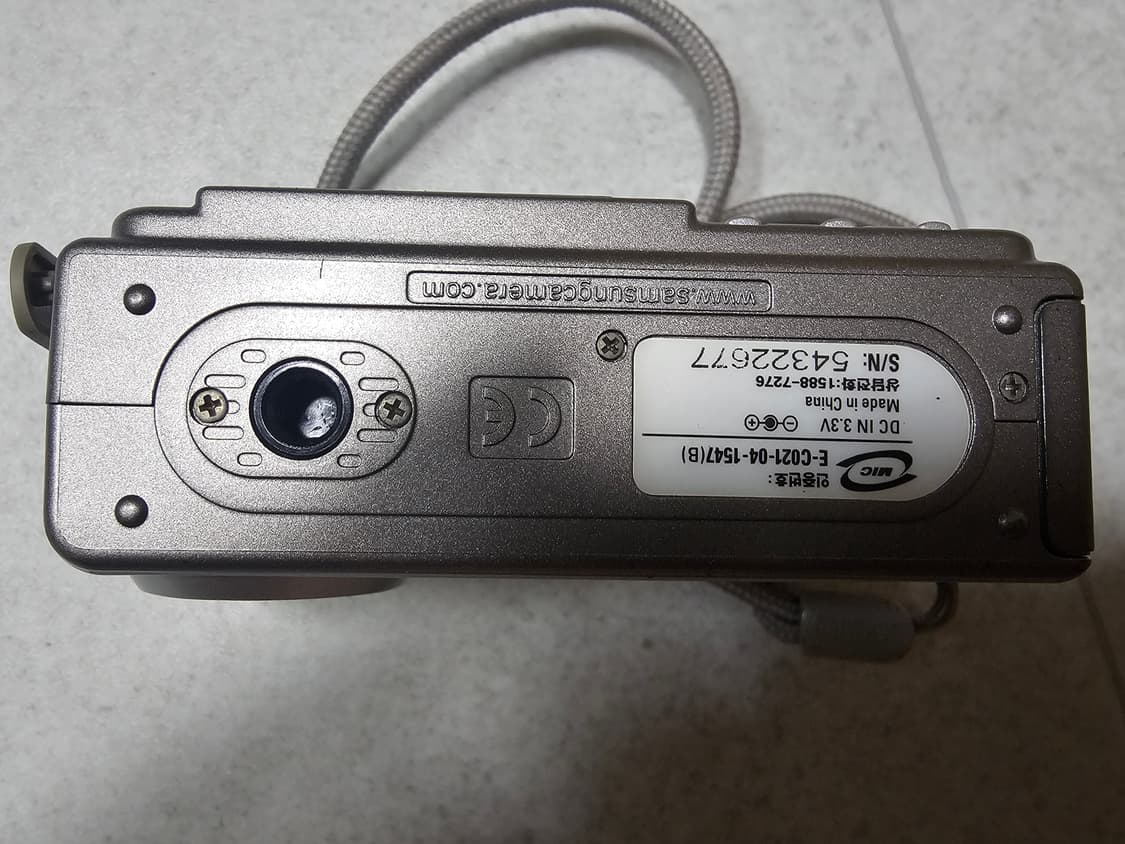 삼성케녹스d401 디지털카메라 레트로카메라 400만화소 상품이미지5