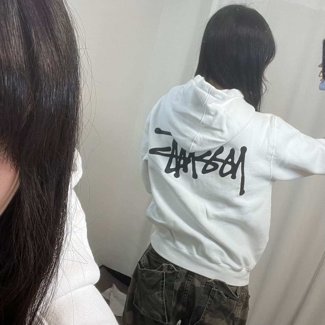 Stussy Stock Logo Hoodie 상품이미지3