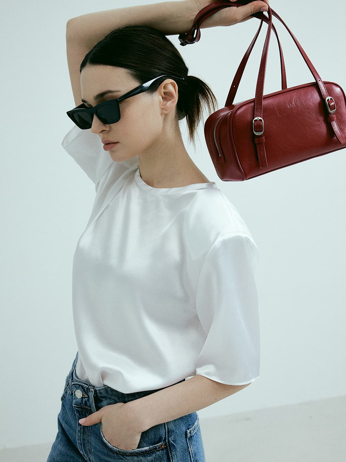 비비드 bbd 레드 숄더백 상품이미지2