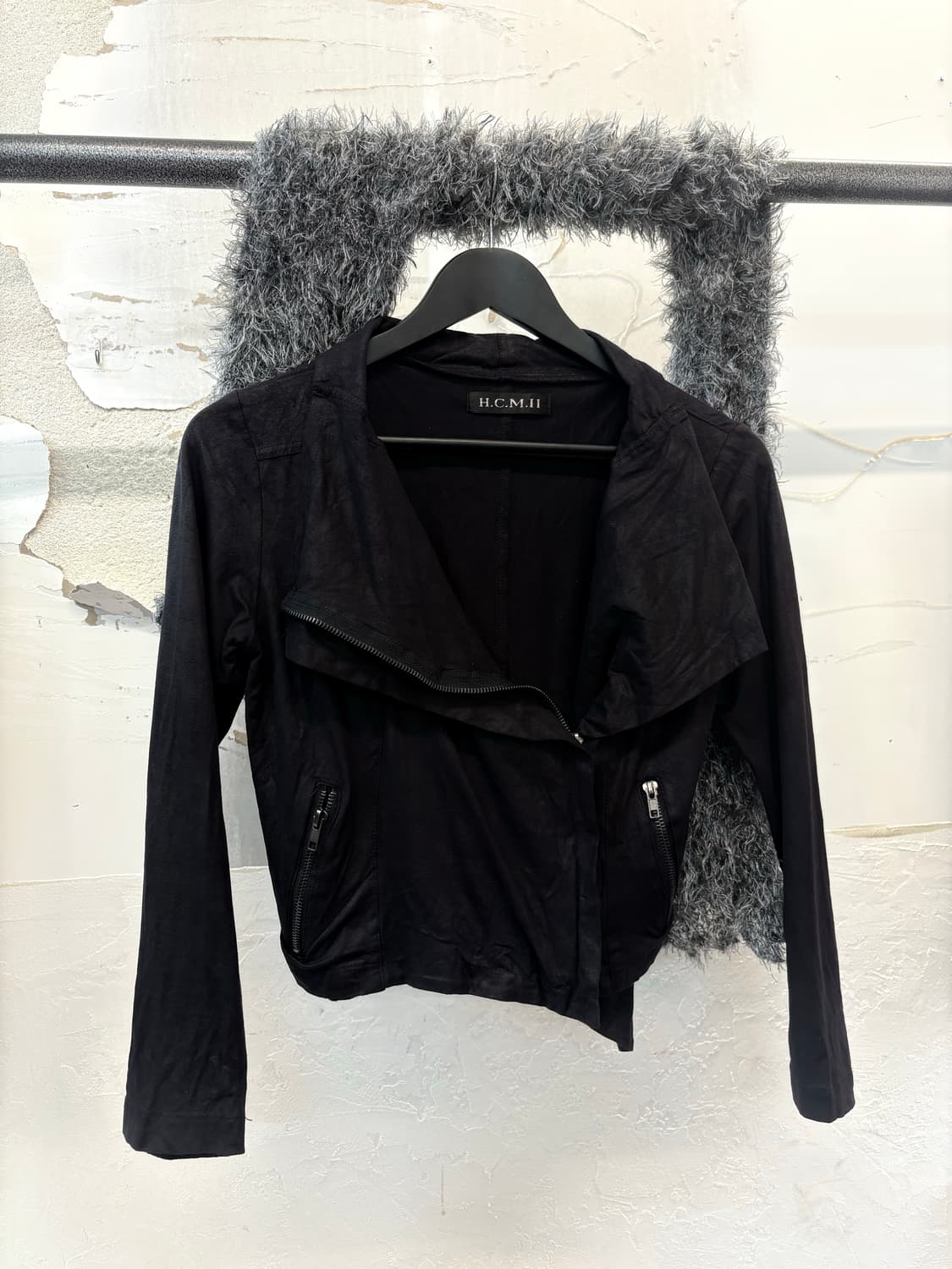 black suede jacket 상품이미지1