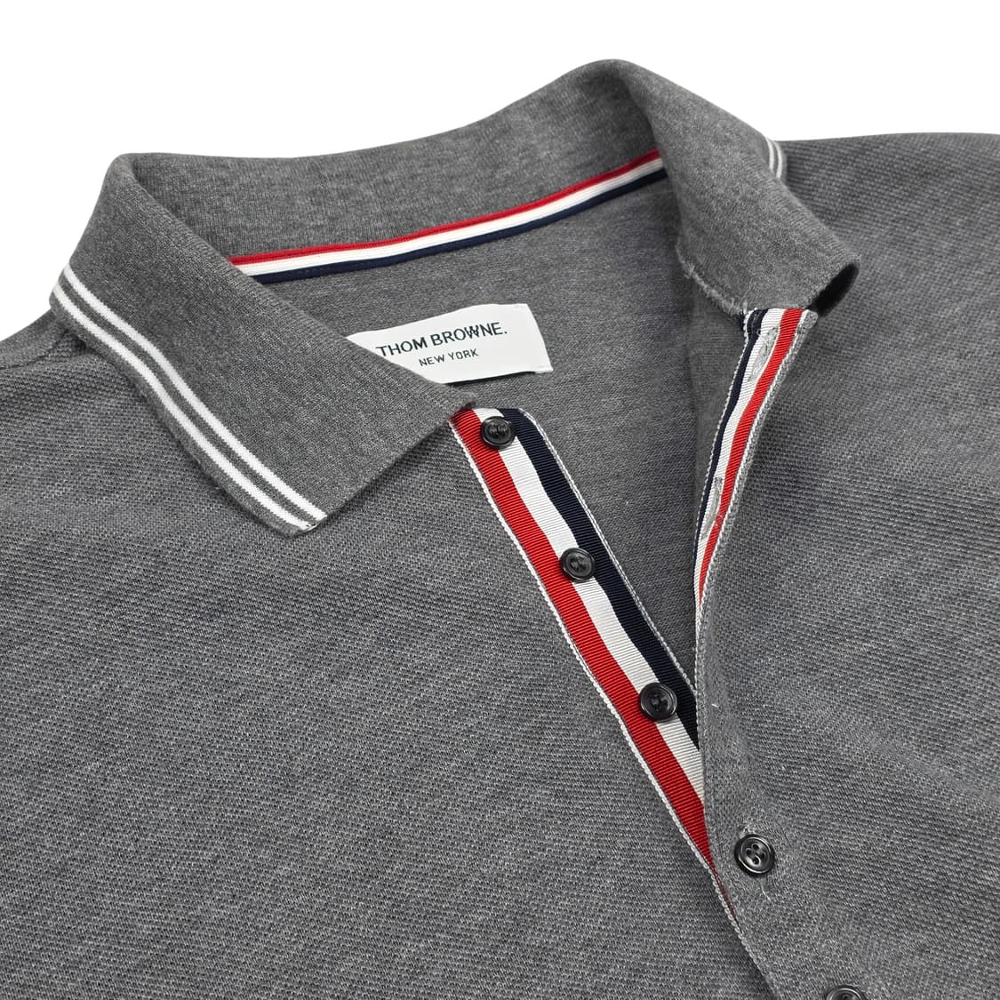 톰브라운 히든삼선 반팔 카라티셔츠 상품이미지4