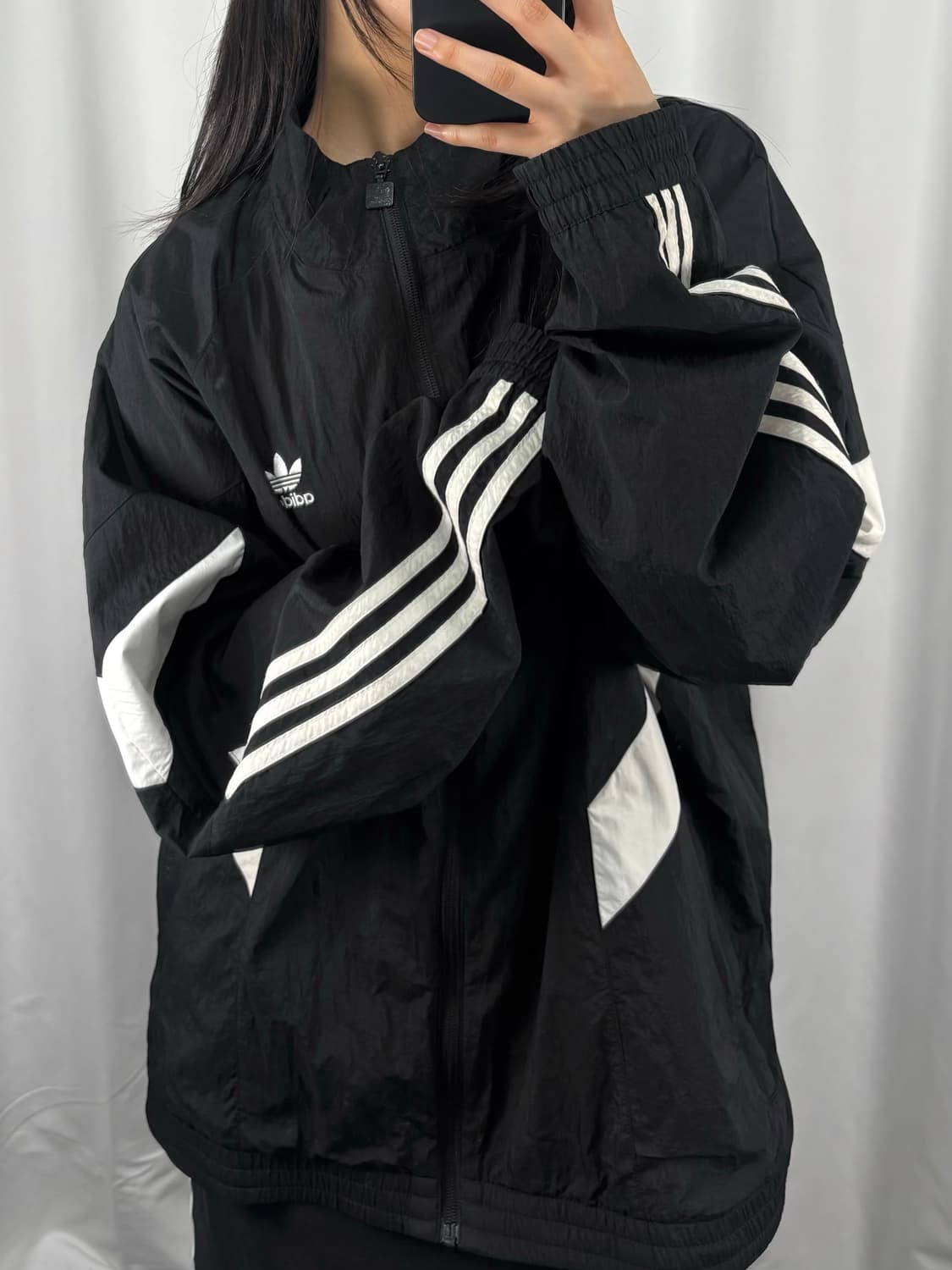 아디다스 리카이브 우븐 바람막이 트랙 자켓 상품이미지3