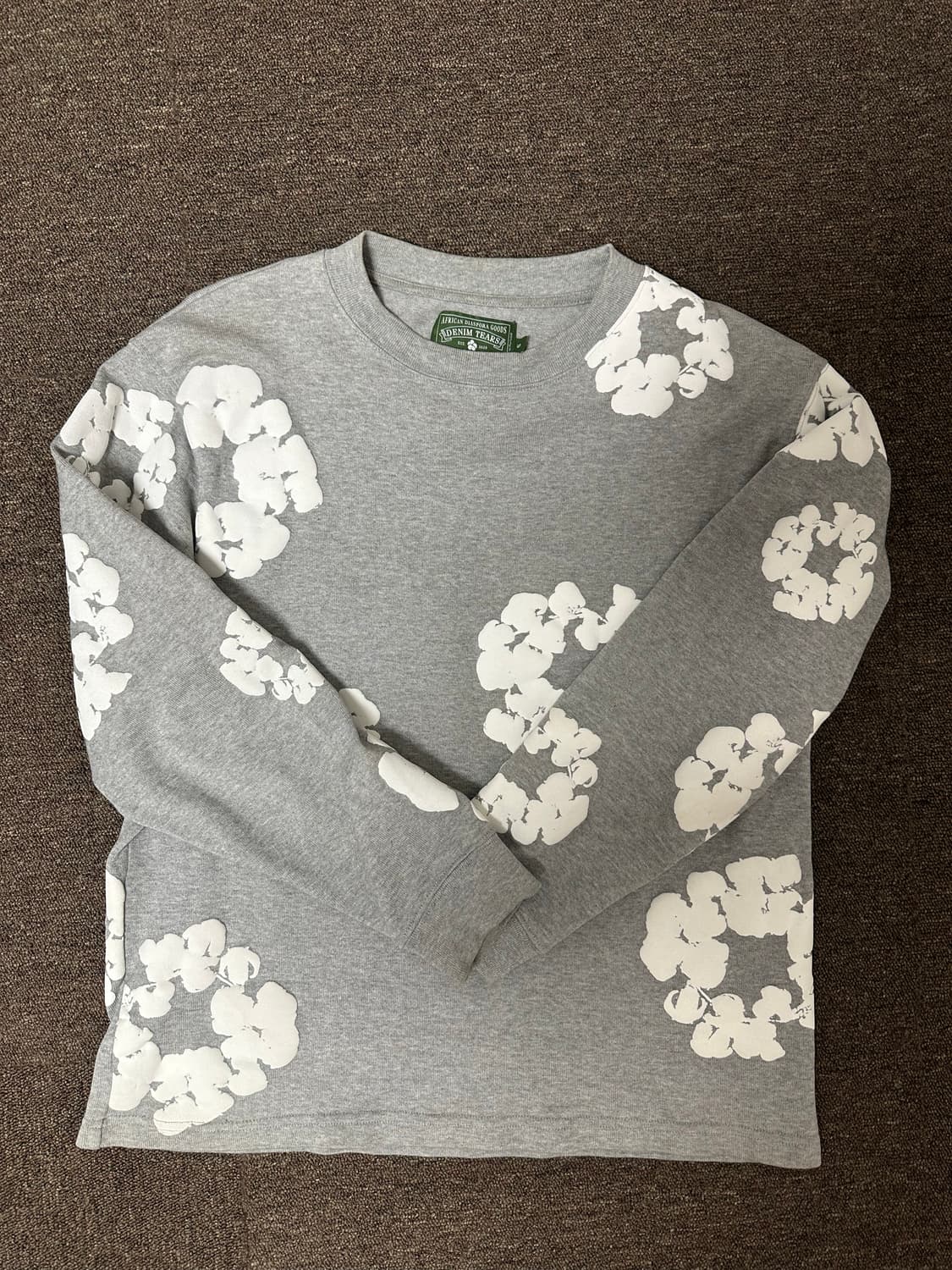 데님티어스 롱슬리브 그레이 S 상품이미지1