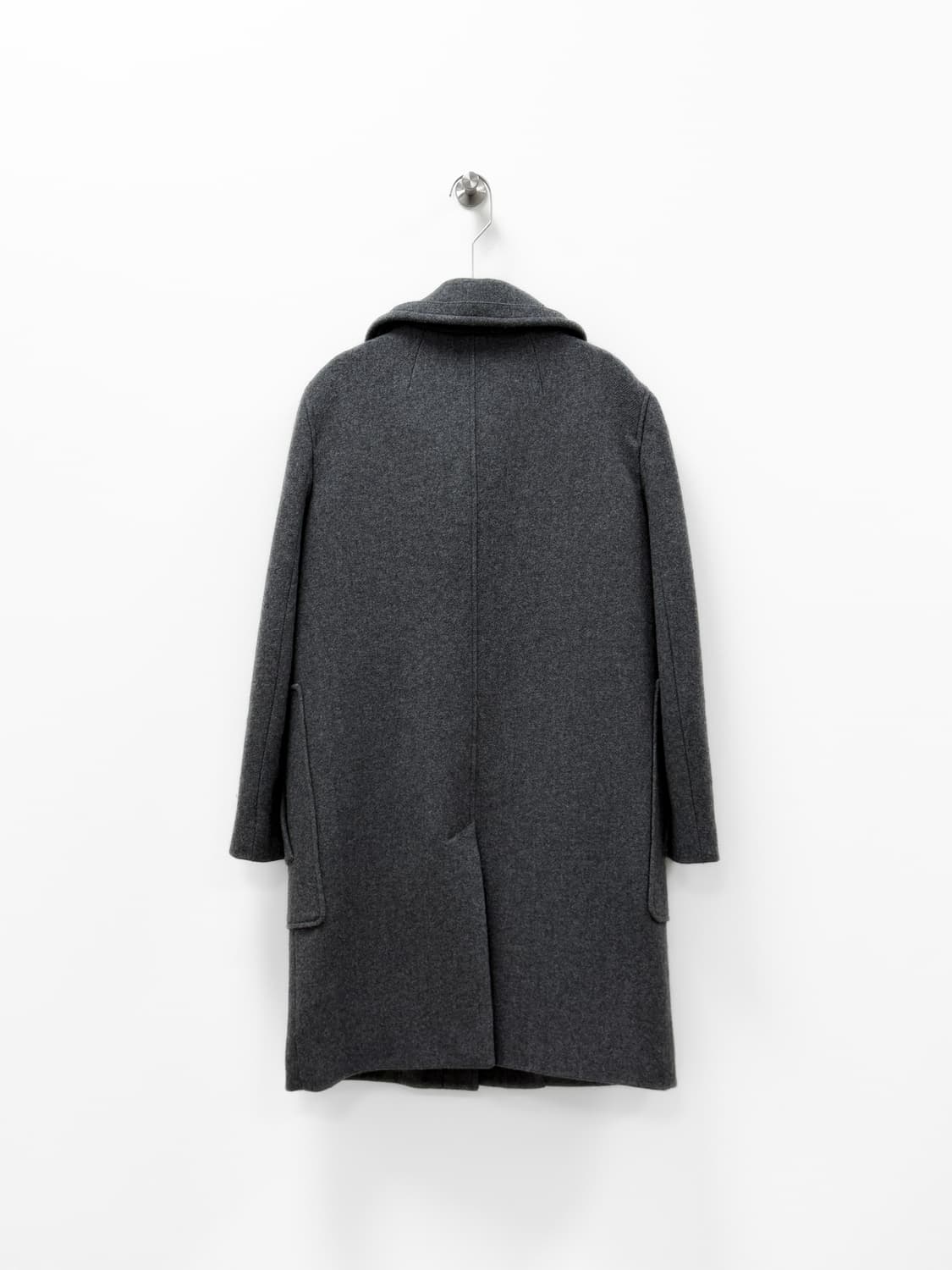 띠어리 유틸리티 하이넥 퀼팅 라이너 울 코트 상품이미지4