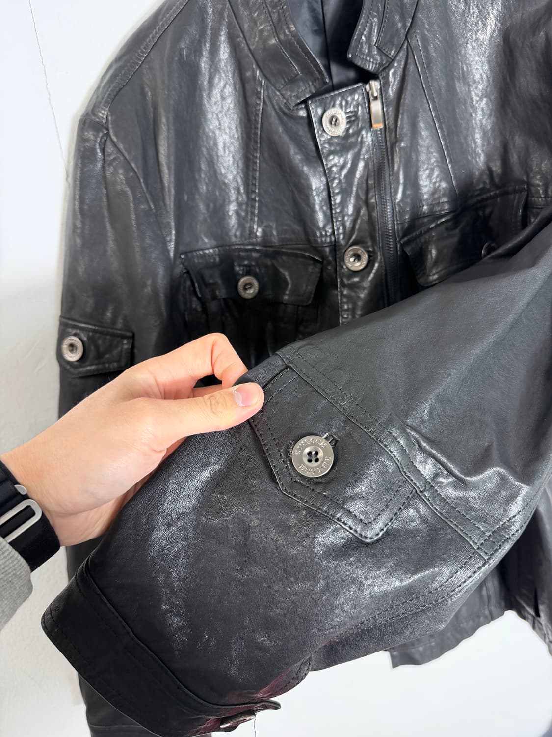 킨록 가죽자켓 양가죽자켓 레더자켓 킨록가죽자켓 킨록레더자켓 상품이미지4