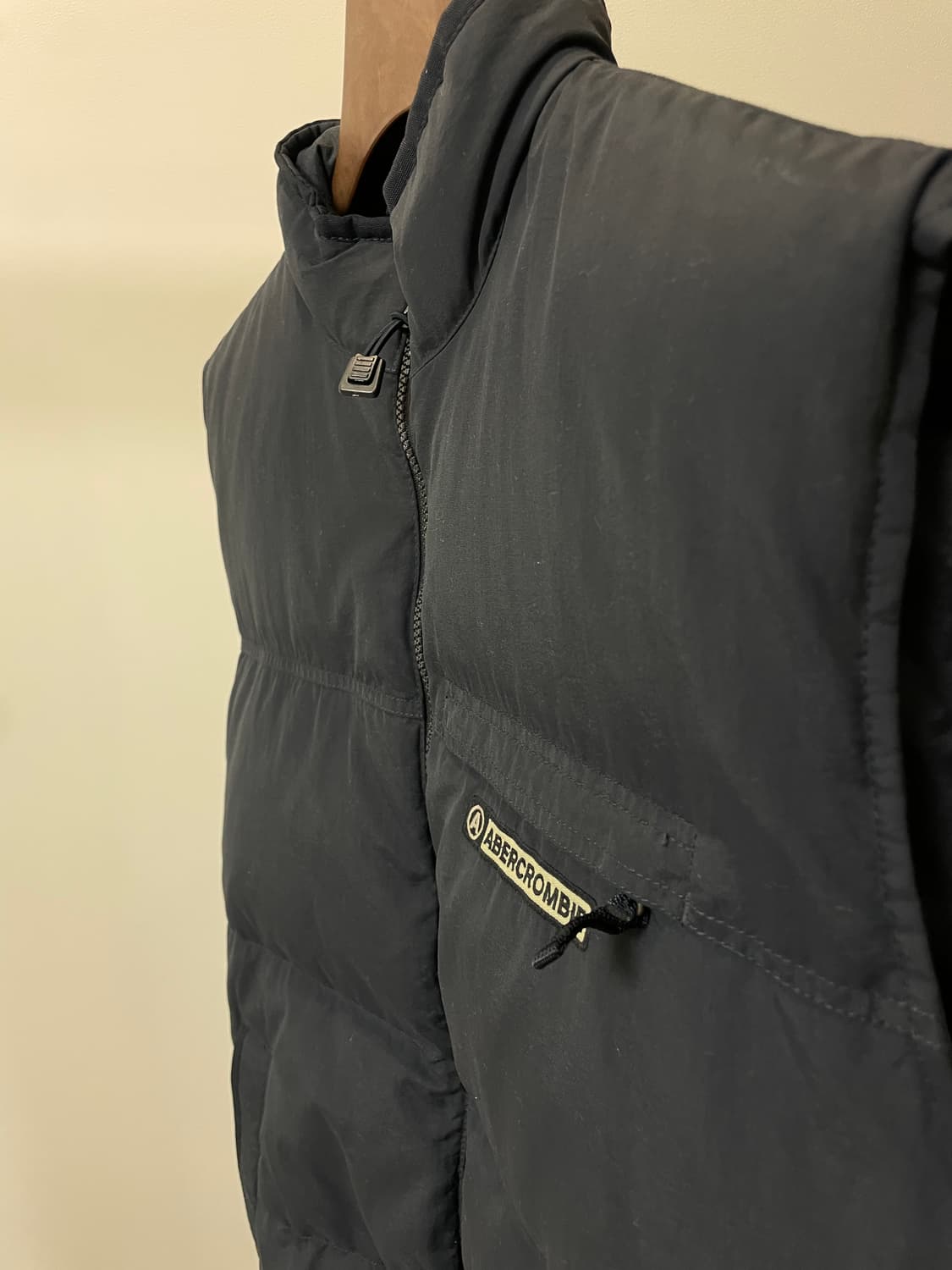 (XL) 90s 아베크롬비 덕다운 리버시블 패딩 베스트 상품이미지2