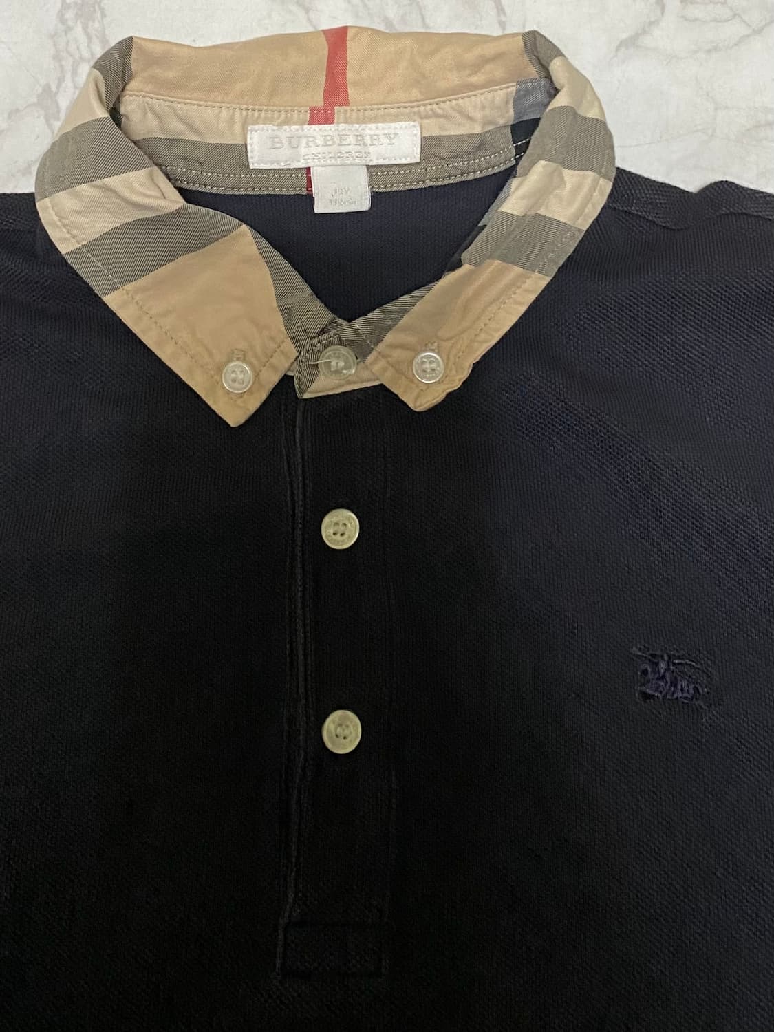 버버리 여성 반팔 카라티 여성 85 사이즈 상품이미지2