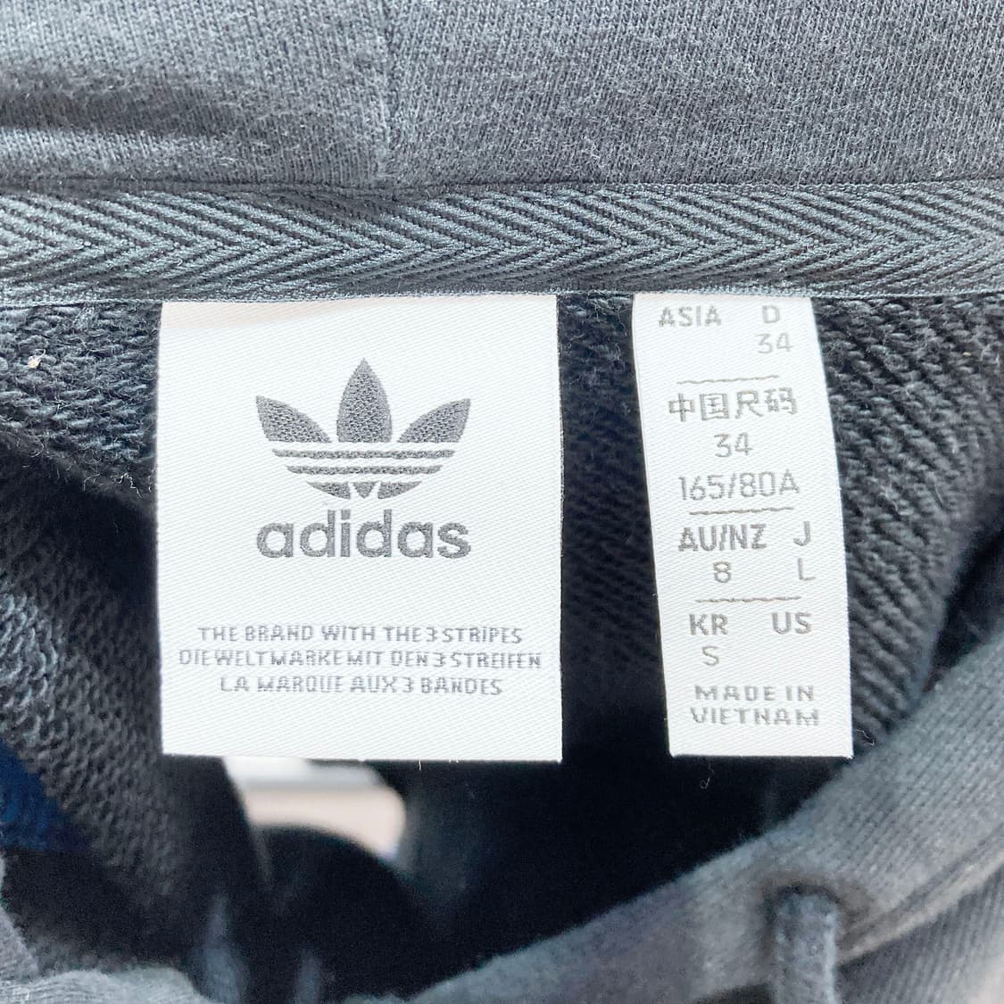 아디다스 여성캐주얼 크롭후디 S  상품이미지4