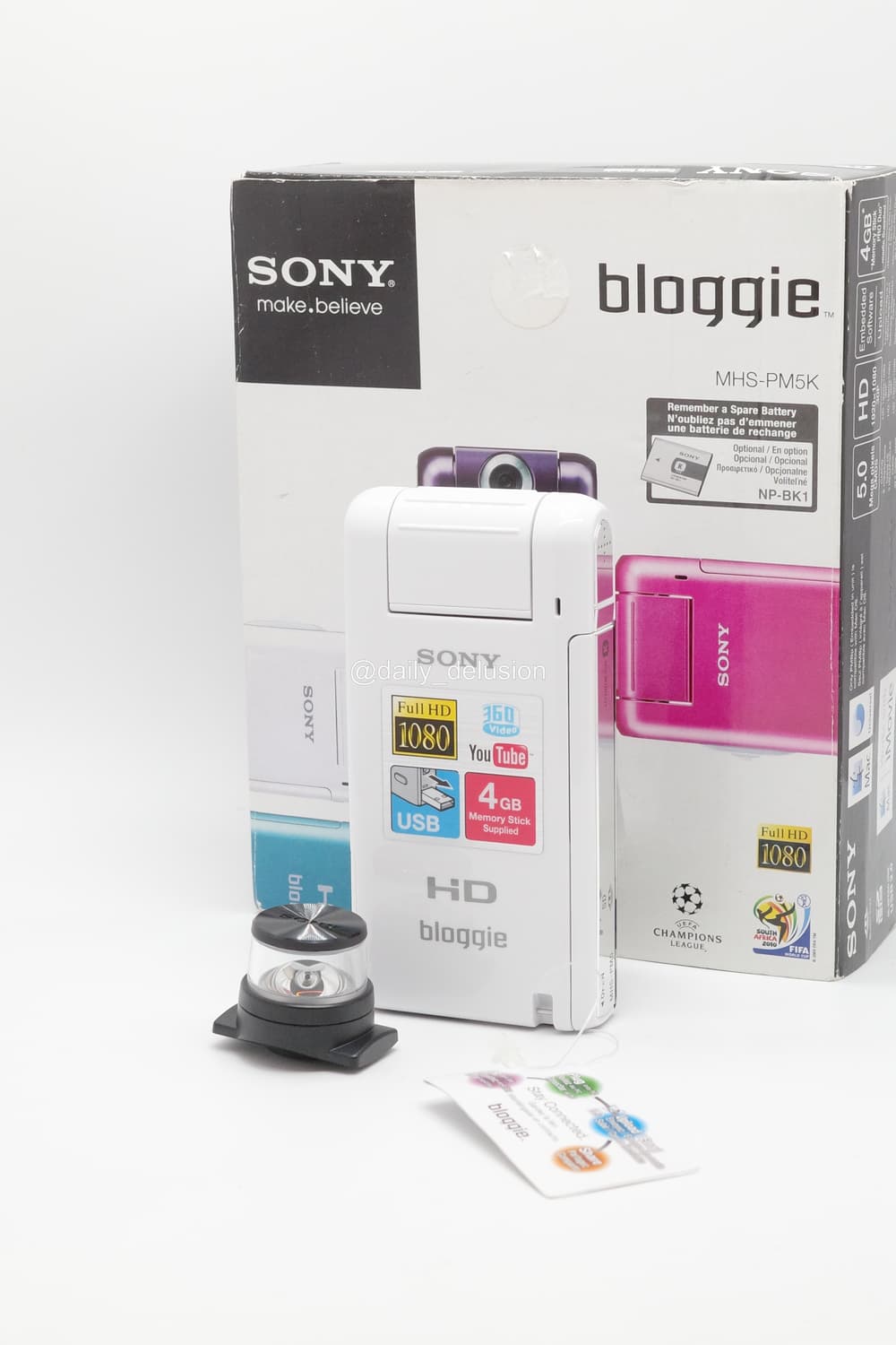 (미사용) 소니 블로기 MHS-PM5 / 360° 렌즈 구성 상품이미지1