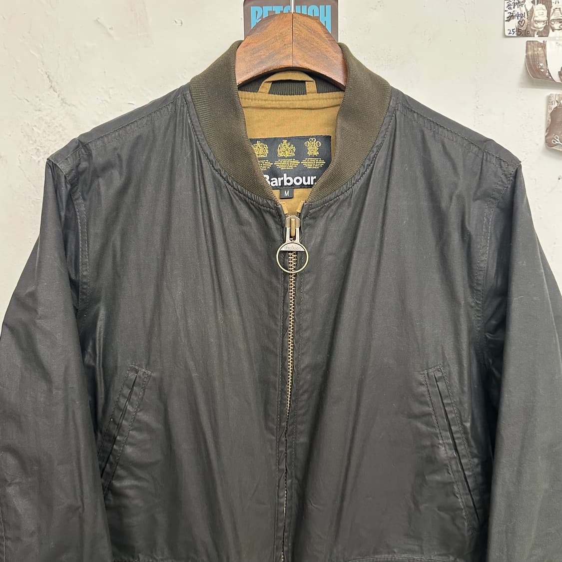 바버 캠버 왁스 자켓 상품이미지2