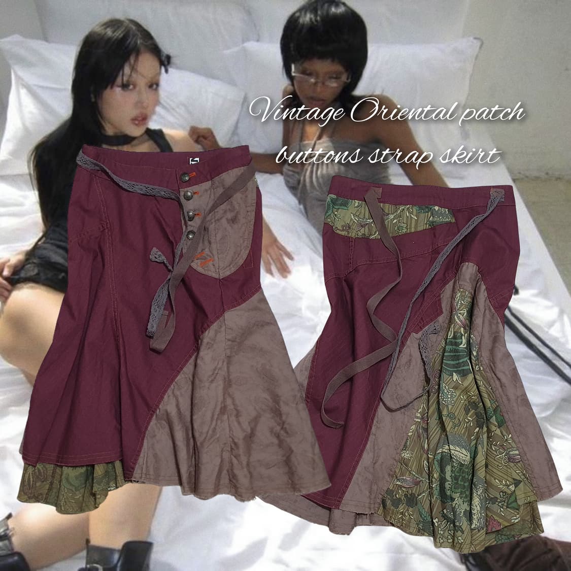 Vintage Oriental patch buttons 상품이미지1