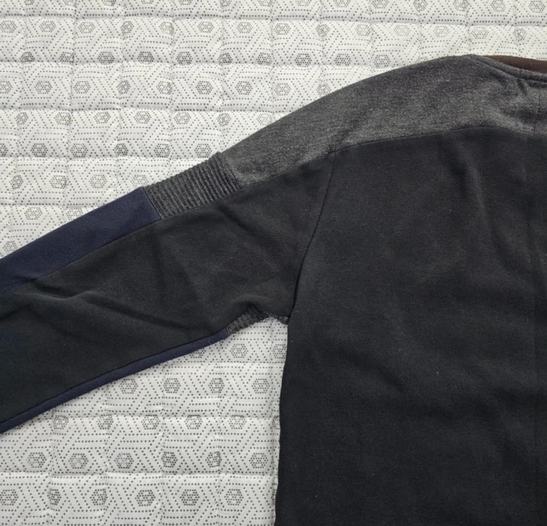 솔리드 옴므 우영미 배색 맨투맨 95 상품이미지6