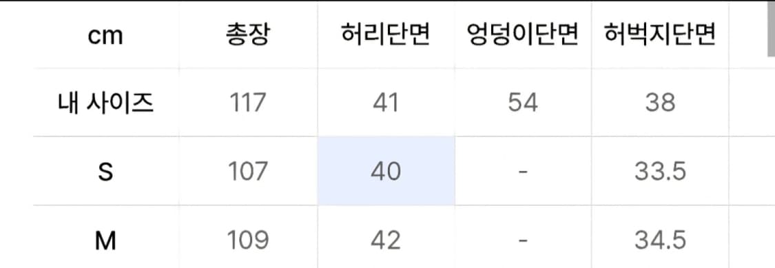 인사일런스 콘트라스트 팬츠 M 상품이미지5
