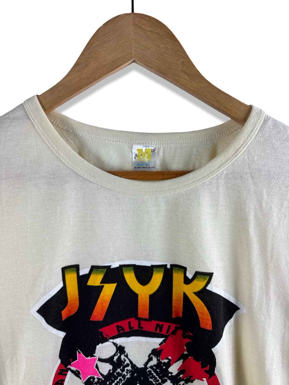 JPN 펑크 스컬 프린팅 티셔츠2362 상품이미지3