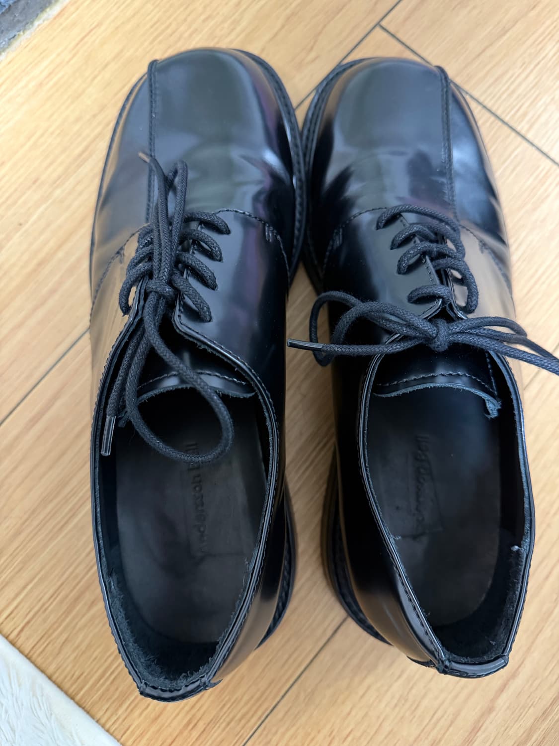 앤더슨벨 남성 더비 슈즈 블랙 270 상품이미지4