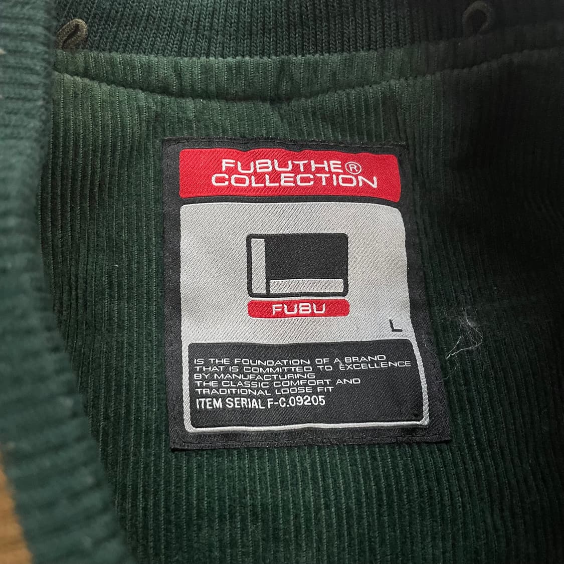 후부 Fubu 스펠 로고 코듀로이 바시티 자켓 상품이미지5