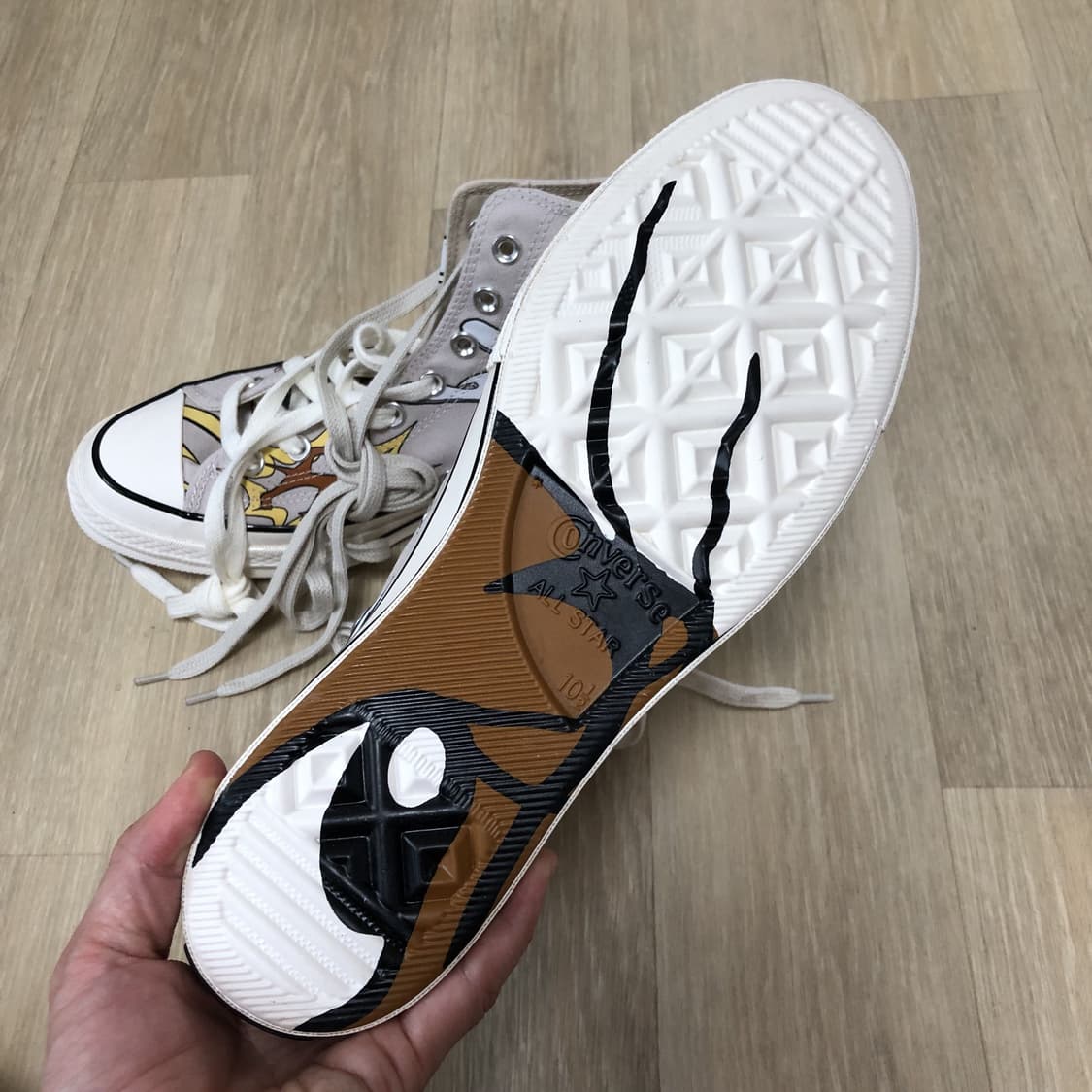 (290) 새상품 컨버스 CONVERSE 70's 척테일러 하이 그레이  상품이미지3